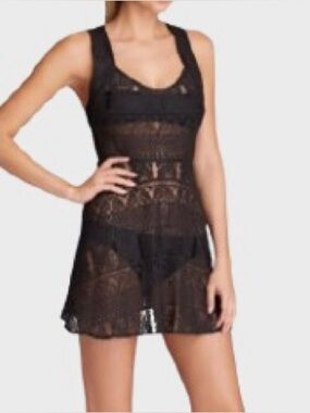 Zinke Blake Lace Cover-Up Dress